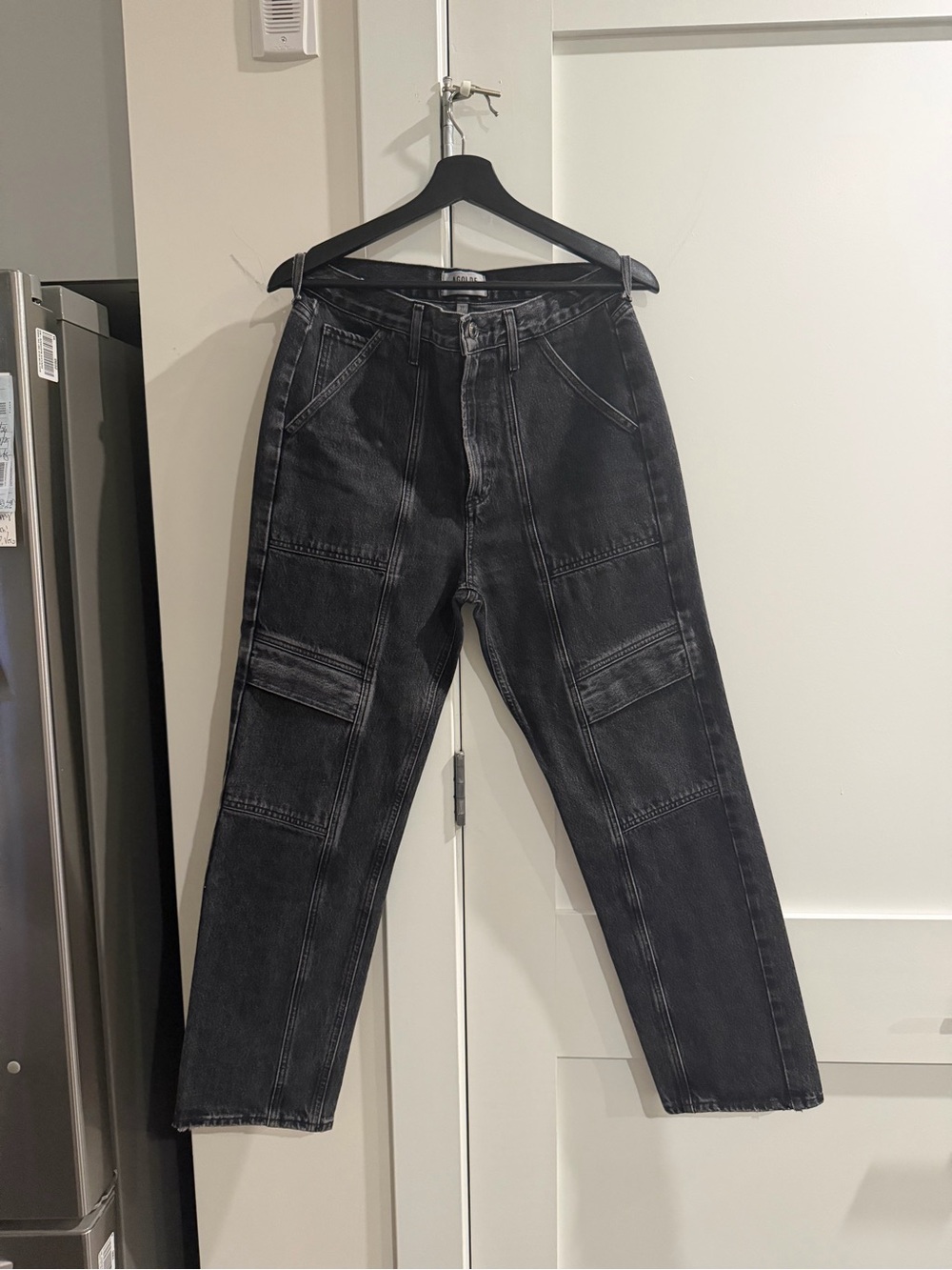 Agolde Black Cooper Jeans - Picture 2 of 4